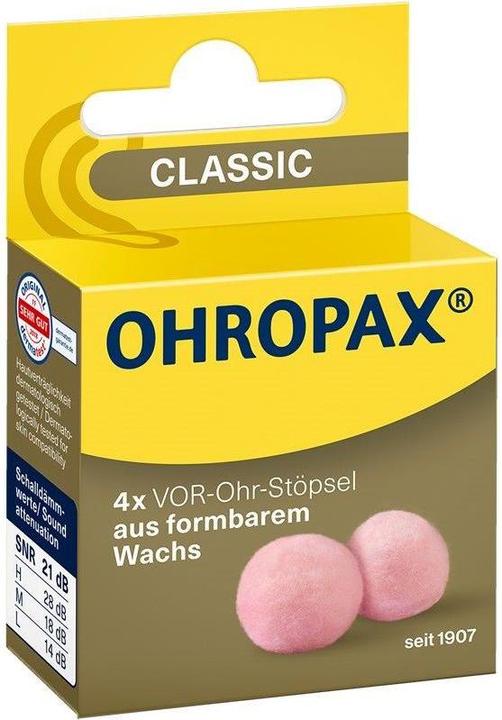 Actual product image Ohropax Classic Wachs (4 x)