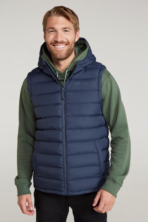 Mountain Warehouse Mens Seasons Hooded Padded Gilet (S)