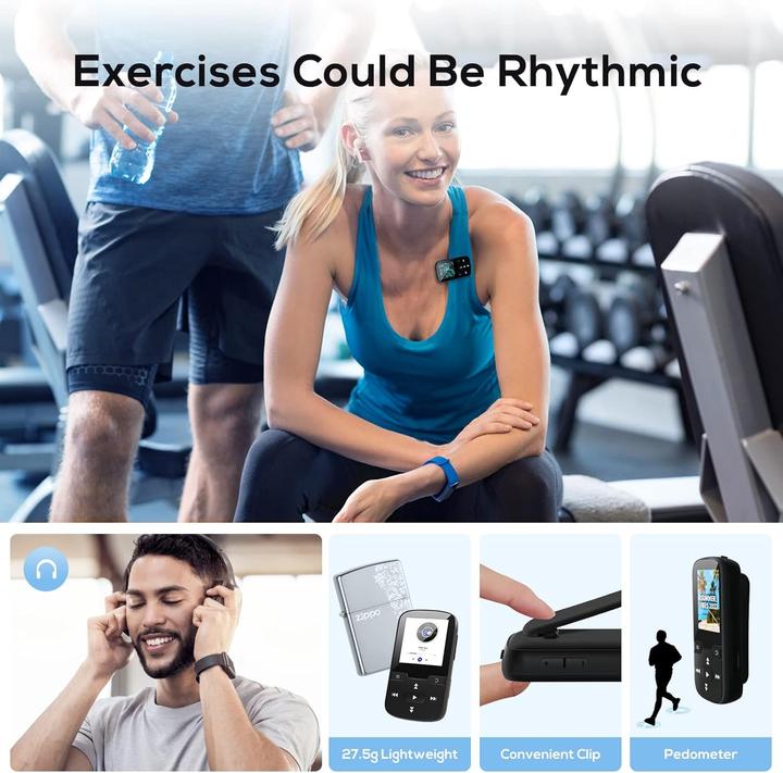 Immagine prodotto Etacé Lettore musicale sportivo Bluetooth (16 GB)