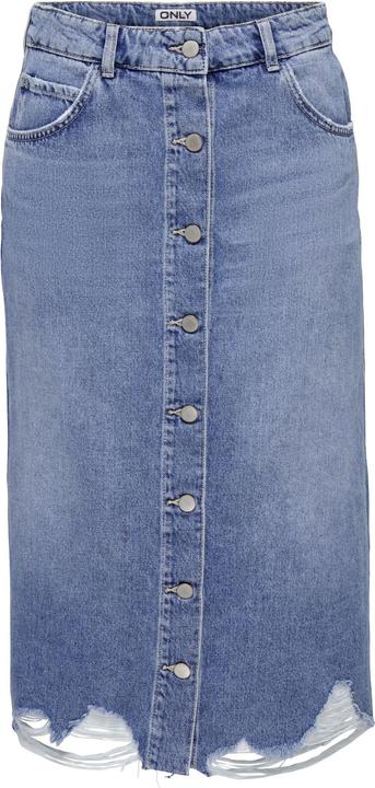 Produktbild Only Hohe Taille Langer Rock Jeansrock (XS)