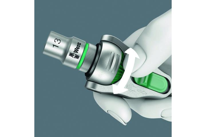 Actual product image Wera 8100 SA 6 Zyklop Speed Ratchet Set (12 mm, 10 mm, 11 mm, 13 mm)
