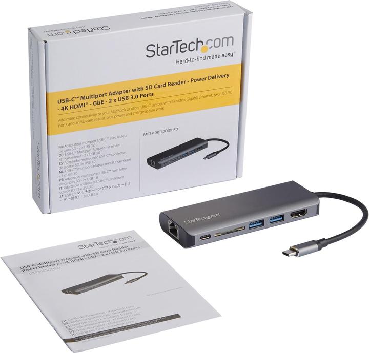 Actual product image StarTech DKT30CSDHPD (USB-C, 2 Ports)