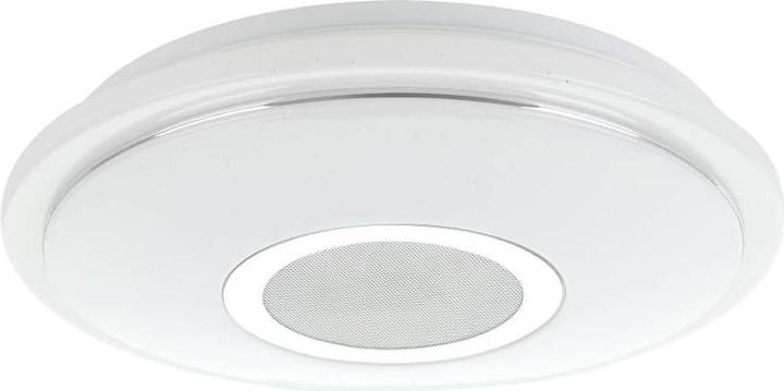 Produktbild EGLO 75556 LANCIANO-S LED Wand-/Deckenleuchte 14,2W Ø350mm Weiss Chrom Warmweiss