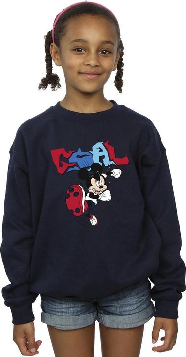 Immagine prodotto Disney Mickey Mouse Goal Striker Pose Felpa Ragazze (128)