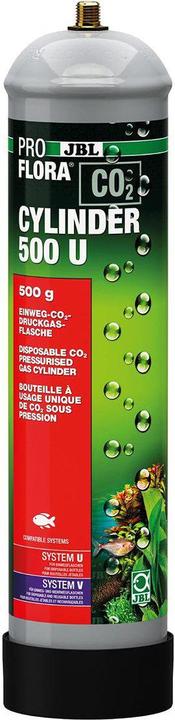 Produktbild JBL Aquaristik und Terraristik ProFlora CO2 Cylinder 500 U CO2-Einweg-Vorratsflasche (Aquarium Dünger)