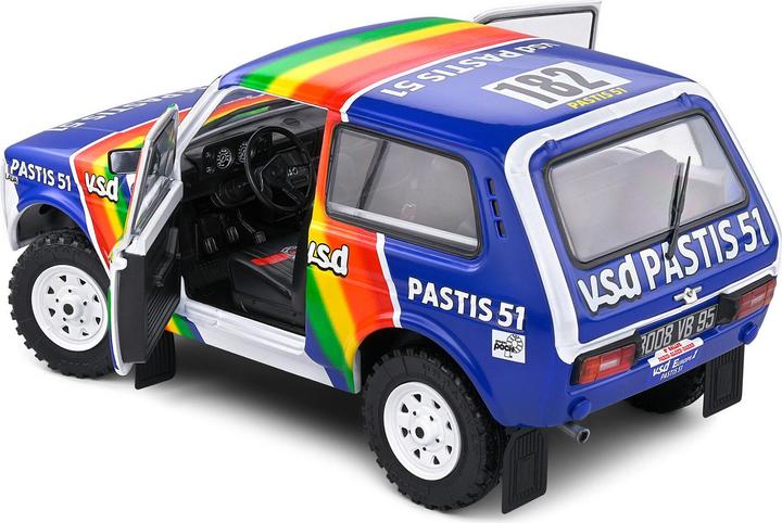 Produktbild Solido 1:18 Lada Niva Paris-Dakar #182 weiss