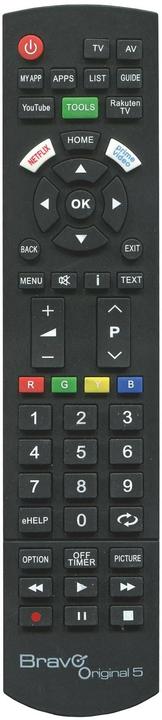 Bravo ORIGINAL 5 (PANASONIC) (Télécommande spécifique à l'appareil, Infrarouge)