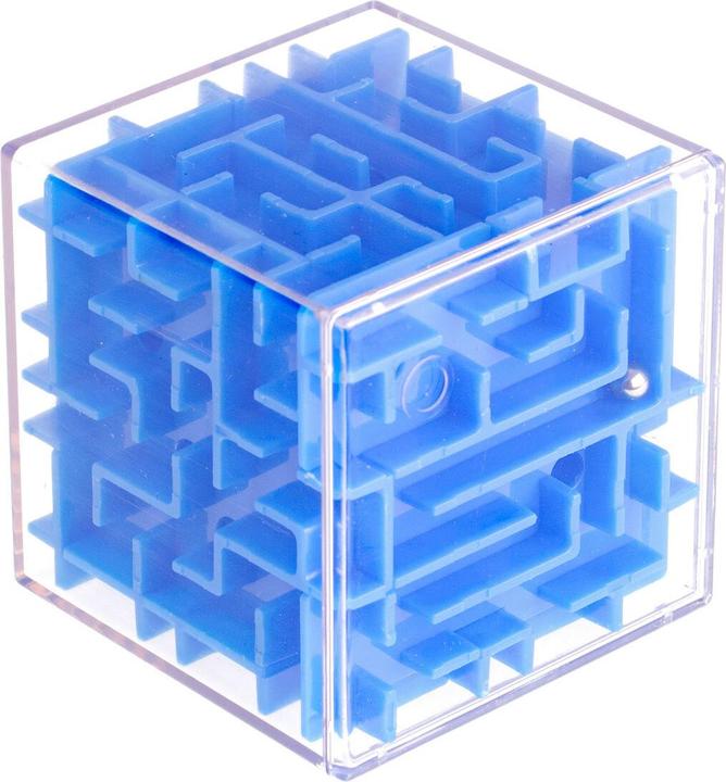 Produktbild Ikonka 3D-Puzzle-Würfel-Labyrinth-Geschicklichkeitsspiel