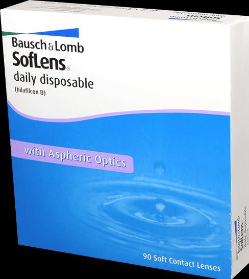 Produktbild SofLens daily disposable (90 Stück, Tageslinse, Sphärisch)