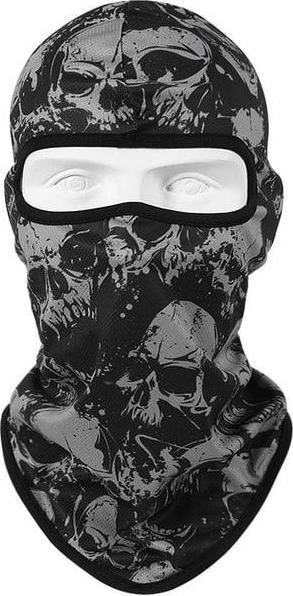 JTI Sturmhaube mit Totenkopfmuster