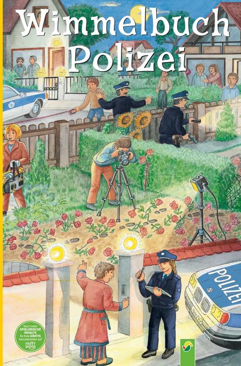 Image du produit Wimmelbuch Polizei für Kinder ab 3 Jahren (Allemand, Uwe, Fraiseuse, 2021)