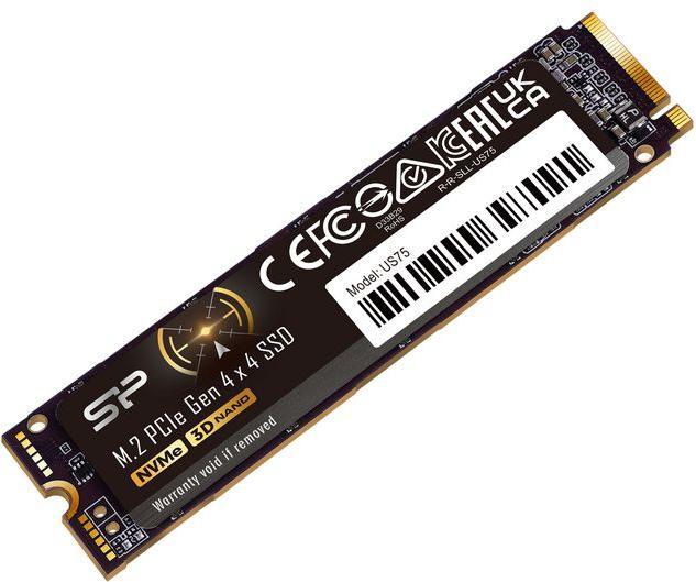 Image du produit Silicon Power SSD US75 2TB M.2 PCIe NVMe (2000 Go, M.2 2280)