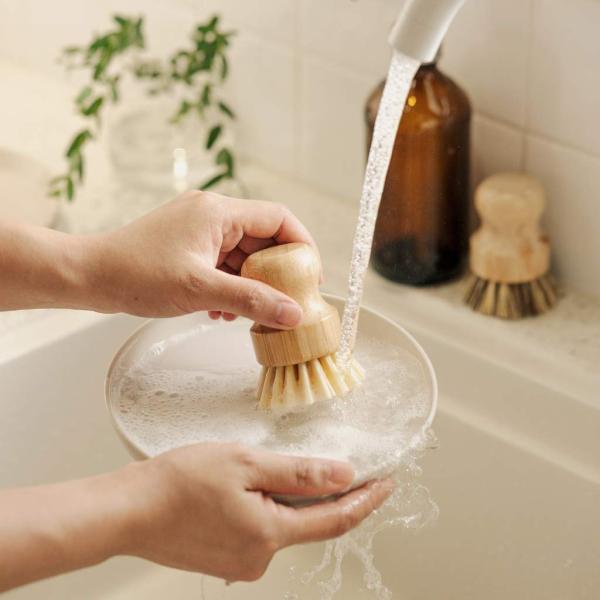 Actual product image Jungle Culture Bamboo dishwashing brushes | Set of 2 dishwashing brushes (2 pcs.)