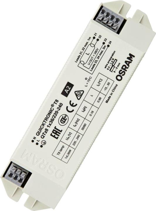 Immagine prodotto Osram Balastiere elettroniche QTz 8 1X36/220-240 (4008321863287)