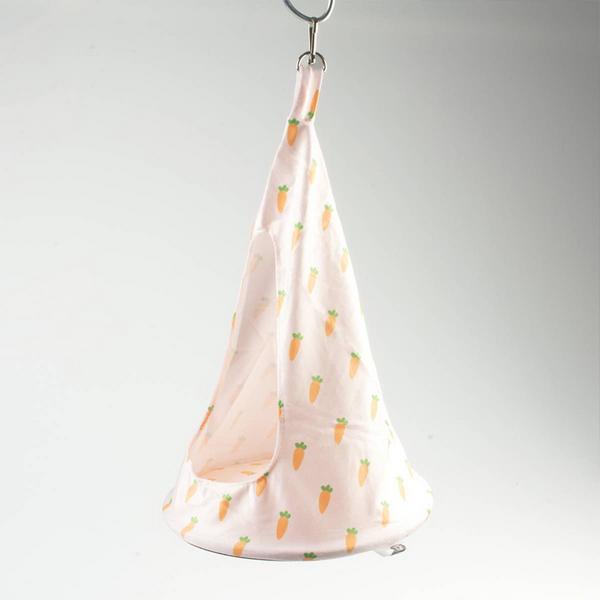 Actual product image Duvoplus Carrot plush hanging tepee, 23x23x42cm