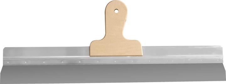 Actual product image Tectool SURFACE SPATULA STAINLESS, WOOD, 480X0.4MM