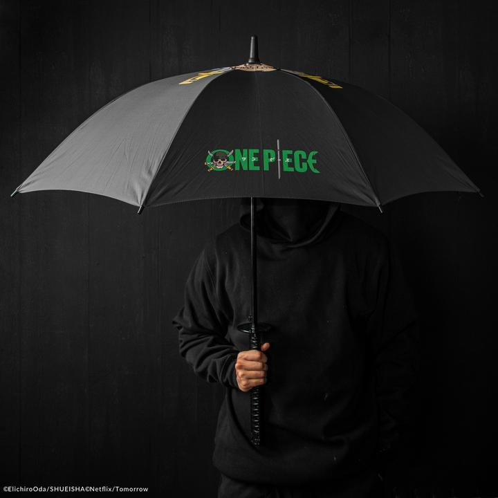 Actual product image Cinereplicas One Piece umbrella Zoro Black Sword