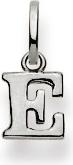 Produktbild Natsumi Schmuck Anhänger Buchstabe E Weissgold 18K/750 (750/18 K Weissgold)