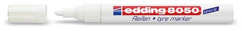 Produktbild Edding Reifenmarker 8050 (Blau, Rot, Weiss, 4 mm, 1 x)