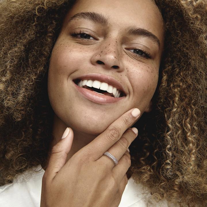 Produktbild Pandora Timeless Doppelreihiger Pavé Ring (58)