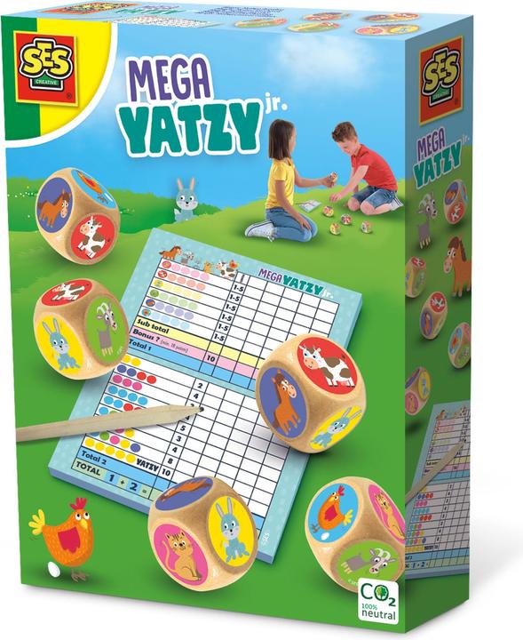 Ses Mega Yatzy Junior (Allemand, Français, Néerlandais, Anglais)