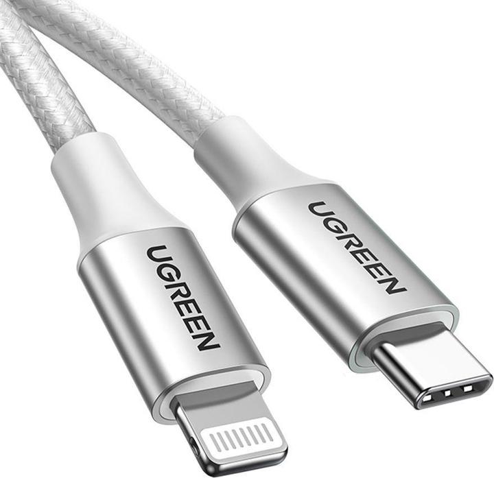 Produktbild Ugreen Lightning zu USB-C 2.0 Kabel (1 m, USB 2.0)