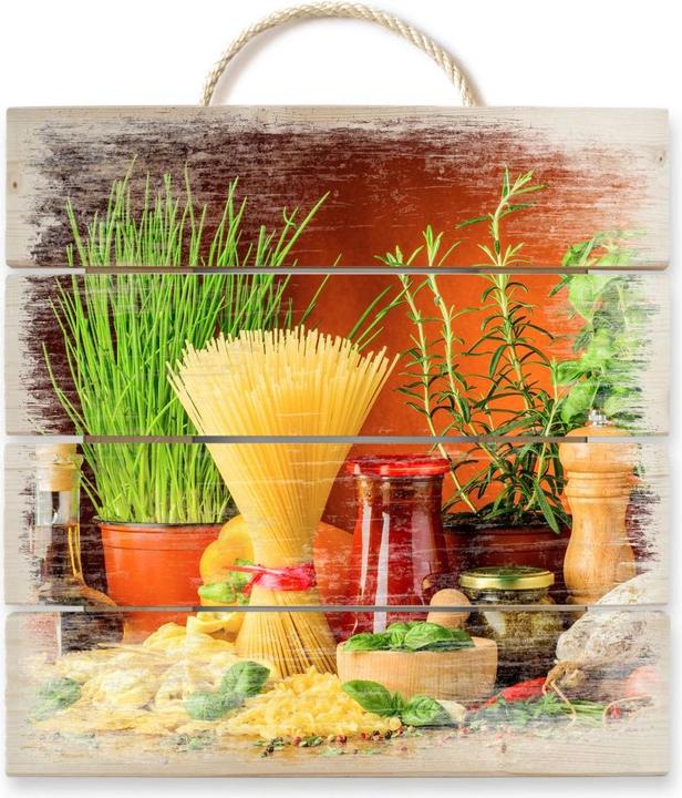 Produktbild Trenddeko Italienisch Kochen (40 x 41.5 cm)