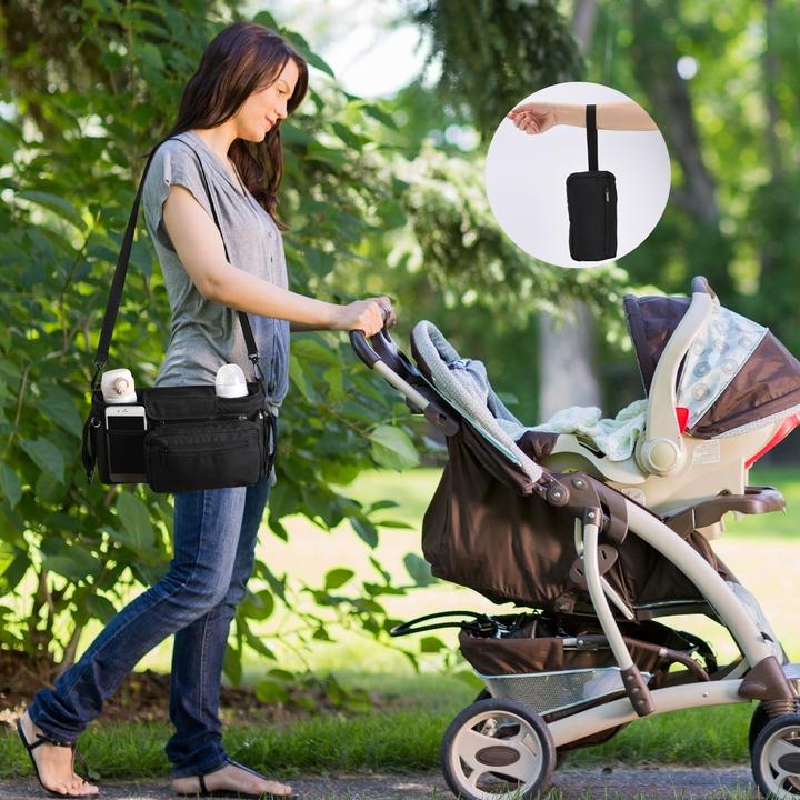 Actual product image Momcozy Stroller Organizer with Cup Holders