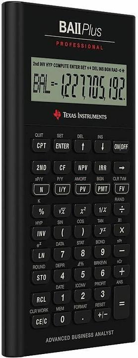 Actual product image TI BA II Plus Professional (Batteries)