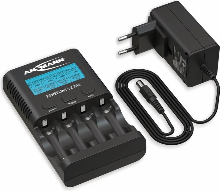 Immagine prodotto Ansmann Powerline 4.2 Pro (1 pz., HR03, Caricabatterie senza batteria)