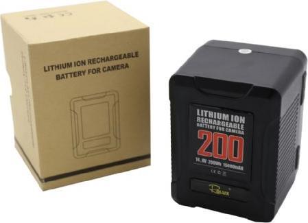 Image du produit Rolux Batterie Smart V-Mount YC-200S 200Wh 14,8V 15000mAh (1 pcs, Spécifique à l'appareil, 15000 mAh)