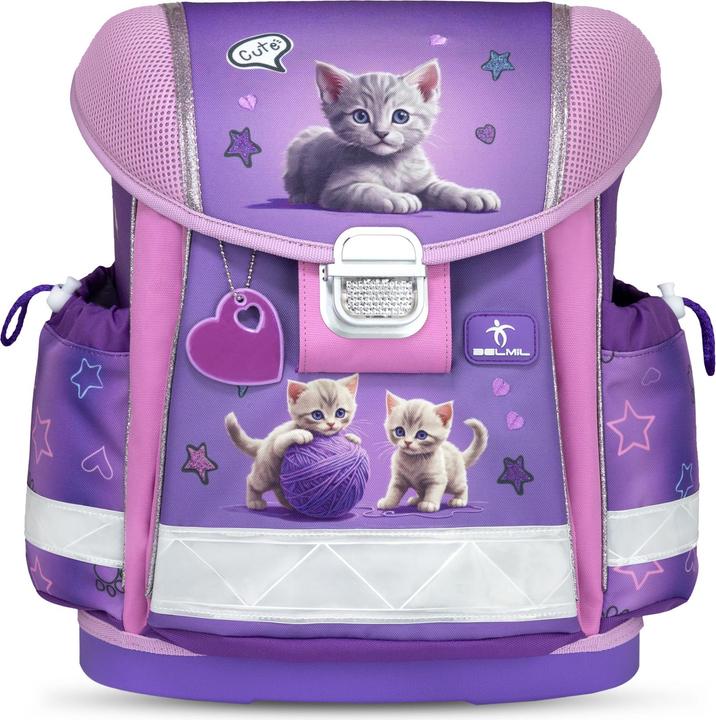 Immagine prodotto Belmil CLASSY Schulrucksack-Set Little Kittens (19 l)