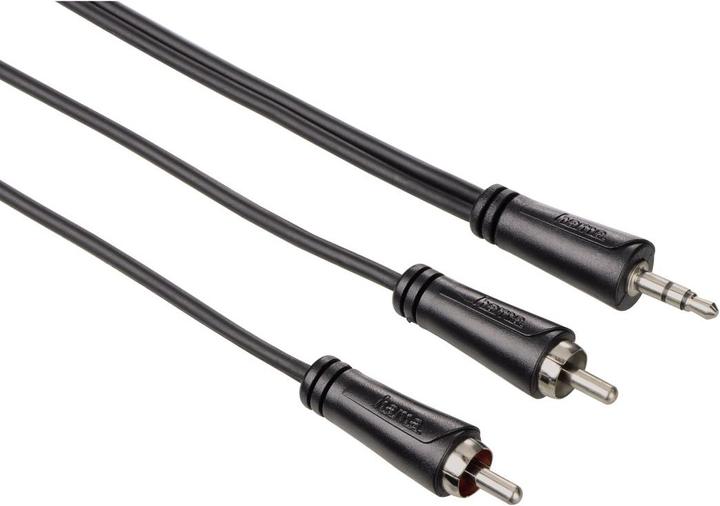 Immagine prodotto Hama Cavo RCA Jack (0.75 m, Cinch, Connettore da 3,5 mm (AUX))