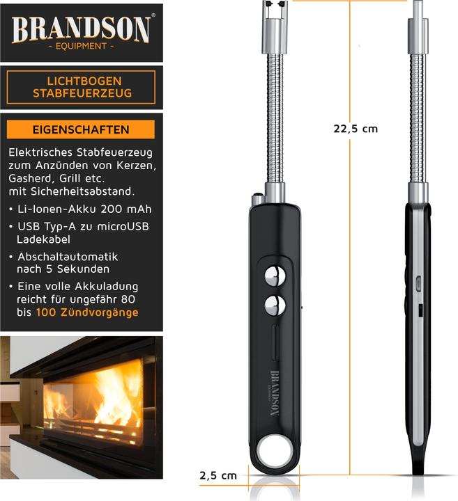 Produktbild Brandson Stabfeuerzeug