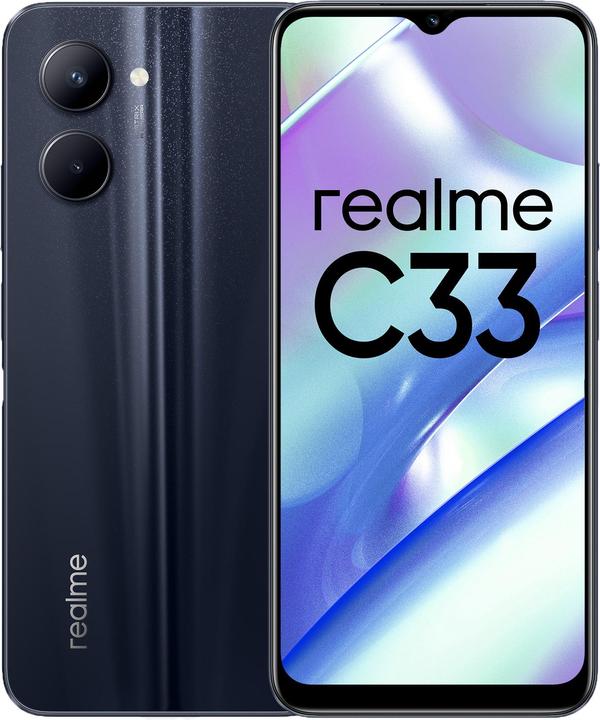 realme C33 (128 GB, Night Sea, 6.50", Dual SIM, 50 Mpx, 4G)
