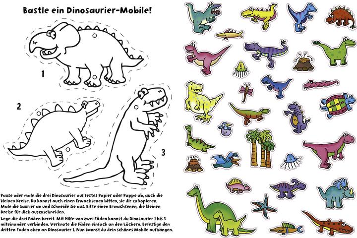 Actual product image 555 Dinosaur stickers