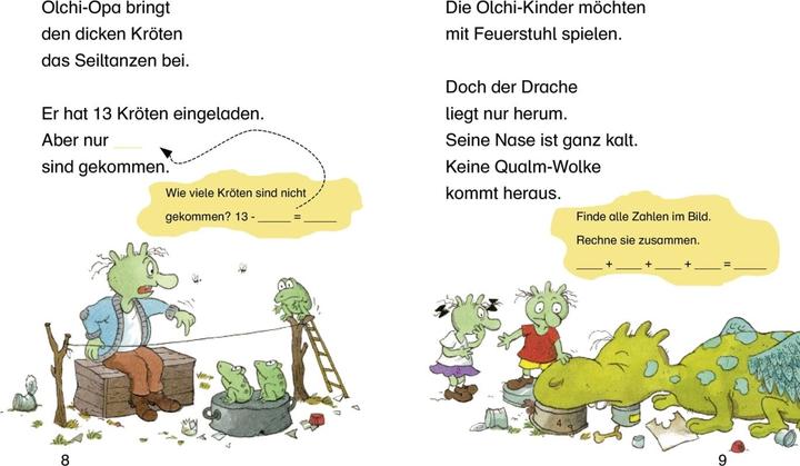 Produktbild Wort + Zahl Olchis Drachenfest (Deutsch, Erhard Dietl, 2023)