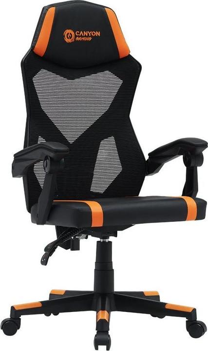 Produktbild Canyon Computerstühle / Schreibtische Gaming Stuhl Flow MCH01 Mesh Schwarz Orange