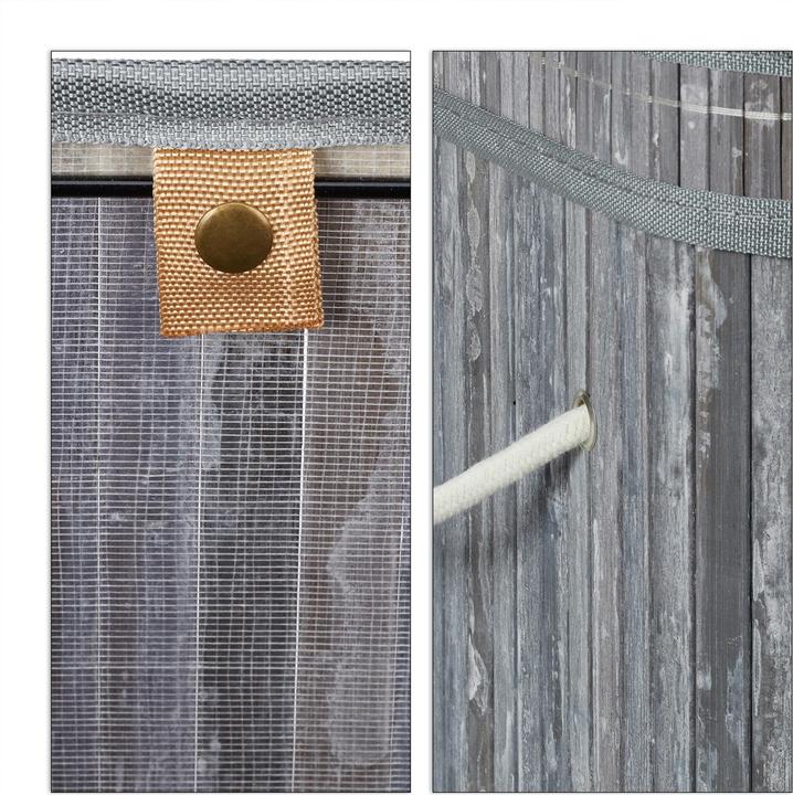 Actual product image Relaxdays Lidded Laundry Hamper (95 l)