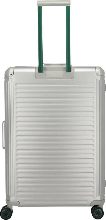 Produktbild Travelite Next - Trolley L, Silber-Grün (100 l, L (90 - 115l))