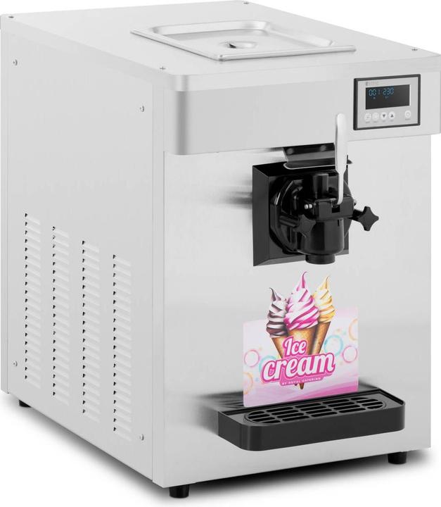Produktbild Royal Catering Softeismaschine Gastro Soft-Ice-Maschine 1150 W 15 l/h 1 Geschmacksrichtung