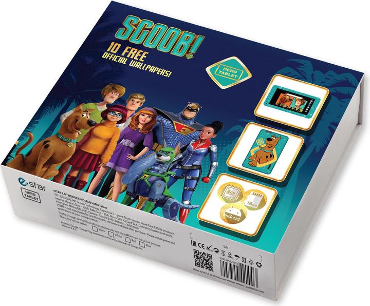Productafbeelding Estar Tablet HERO Scoob! 7 16 GB (7", 16 GB, veelkleurig)