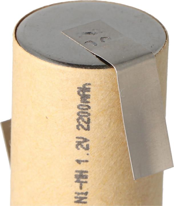 Produktbild AccuCell Akku 4/5 Sub-C mit Lötfahne Z-Form (1.20 V, 2100 mAh)