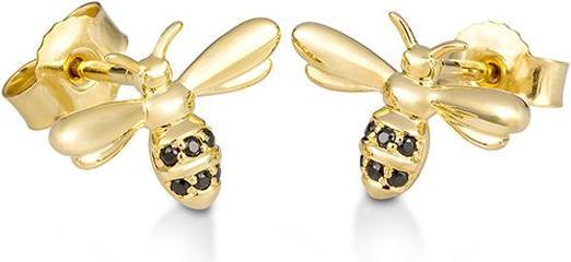 Actual product image Breuning EAR CUTLERY - BRILLANT 0.066 ct. black (585, - Gold)