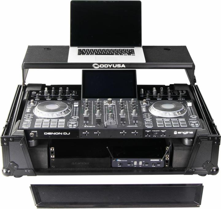 Image du produit Odyssey FZGSPRIME4W2BL flightcase voor Denon DJ Prime 4 (étui de transport pour Denon DJ Prime 4)