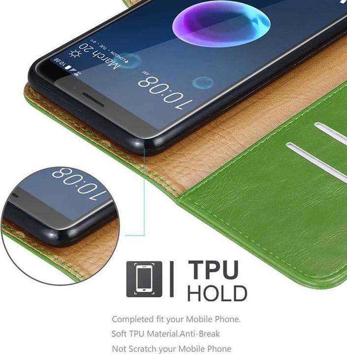 Produktbild Cadorabo Book Luxury Cover (HTC Desire 12)