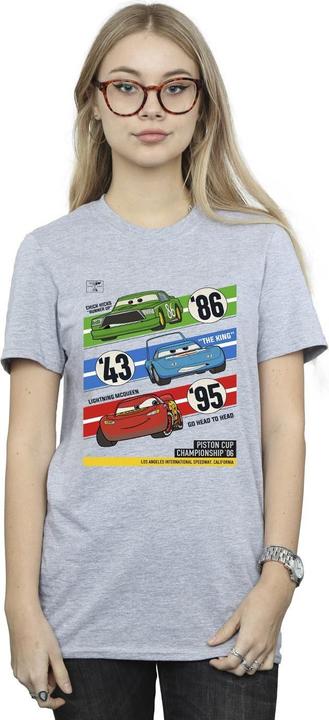 Image du produit Disney - T-shirt CARS PISTON CUP CHAMPIONS - Femme (4XL)