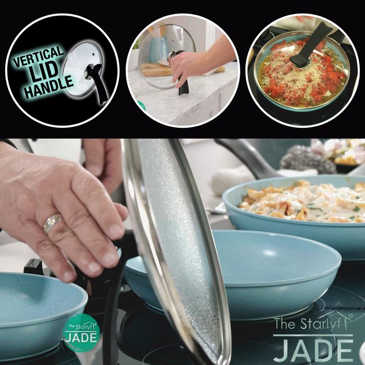Actual product image Starlyf Jade Pan Set (20 cm, Frying pan, Aluminium)