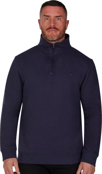 Actual product image Raging Bull Mens Quarter Zip Jumper (6XL)