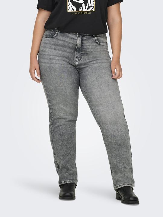 Produktbild Only Gerade geschnitten Hohe Taille Jeans Straight-Fit jeans (W46/L30)